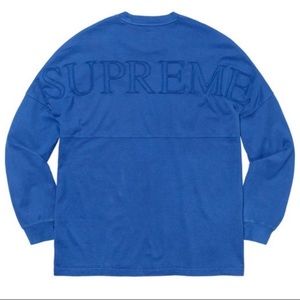 NWT Supreme Overdyed Long Sleeve Top